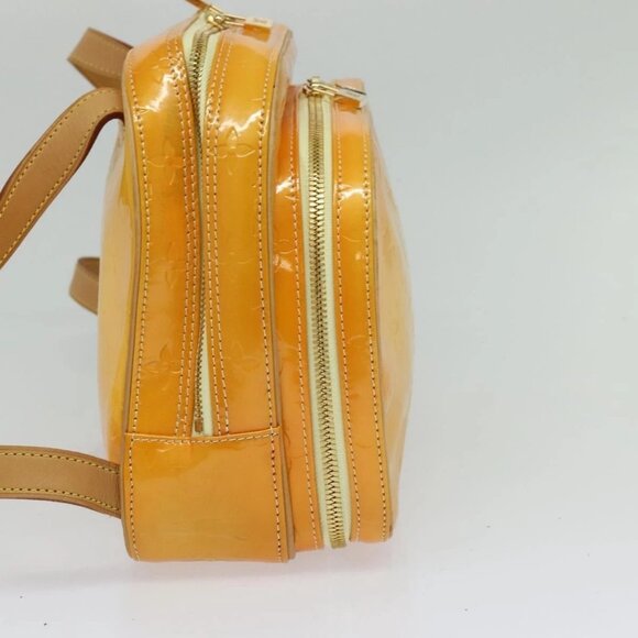 LOUIS VUITTON Monogram Vernis Marley Backpack Yellow - Picture 4 of 16